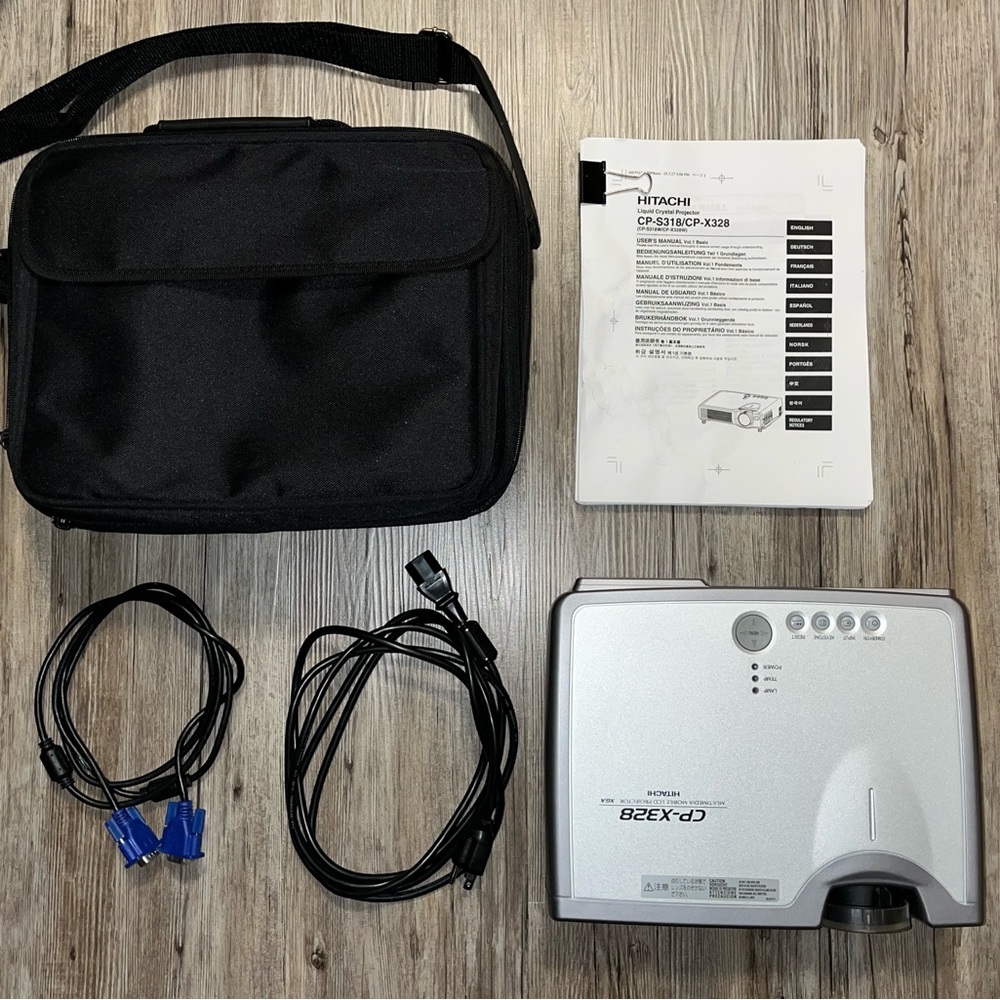 Hitachi CP-X328 Multimedia Mobile LCD Projector XGA